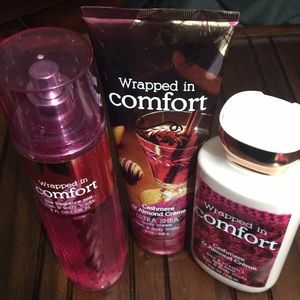 Wrapped in Comfort mist, lotion, Shea cream SET